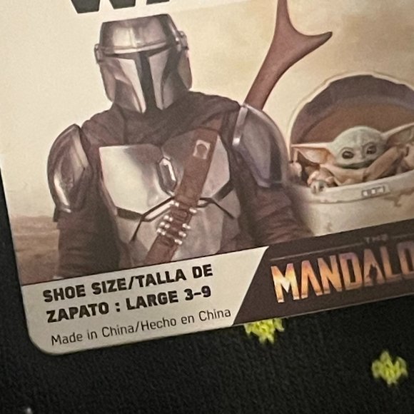 Star Wars Mandalorian Baby Grogu Baby Yoda 6 Pack No Show Socks Unisex L… - Picture 4 of 4
